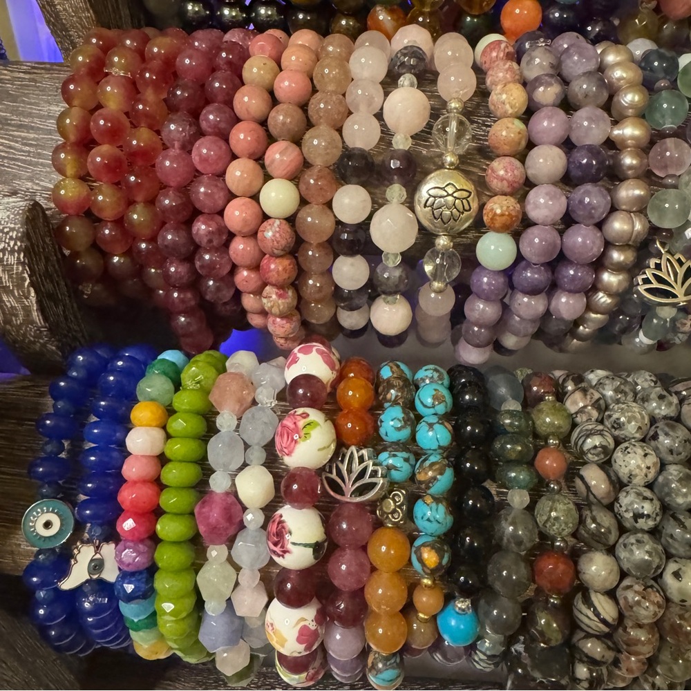 Handmade 8mm Crystal Bracelet